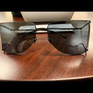 Helmut Lang Mykita Aviator Shades